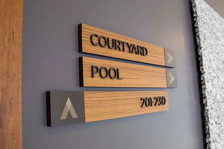 Carpark wayfinding sign system