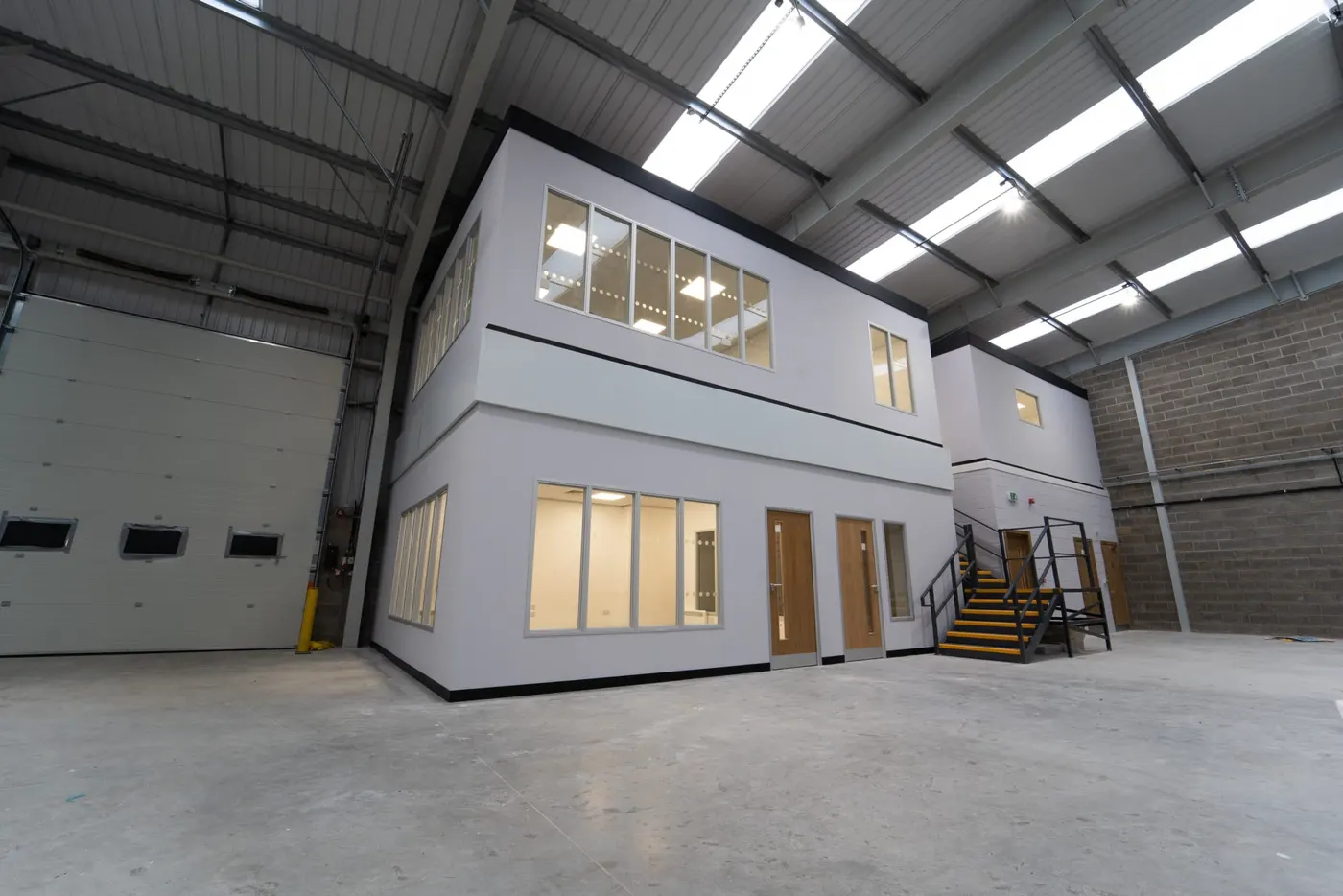 Warehouse interior fit-out project