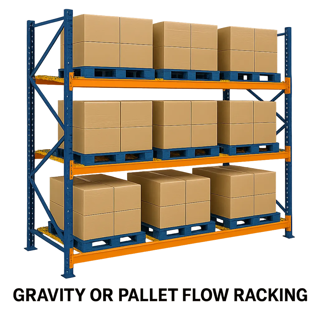 Racking system guide illustration