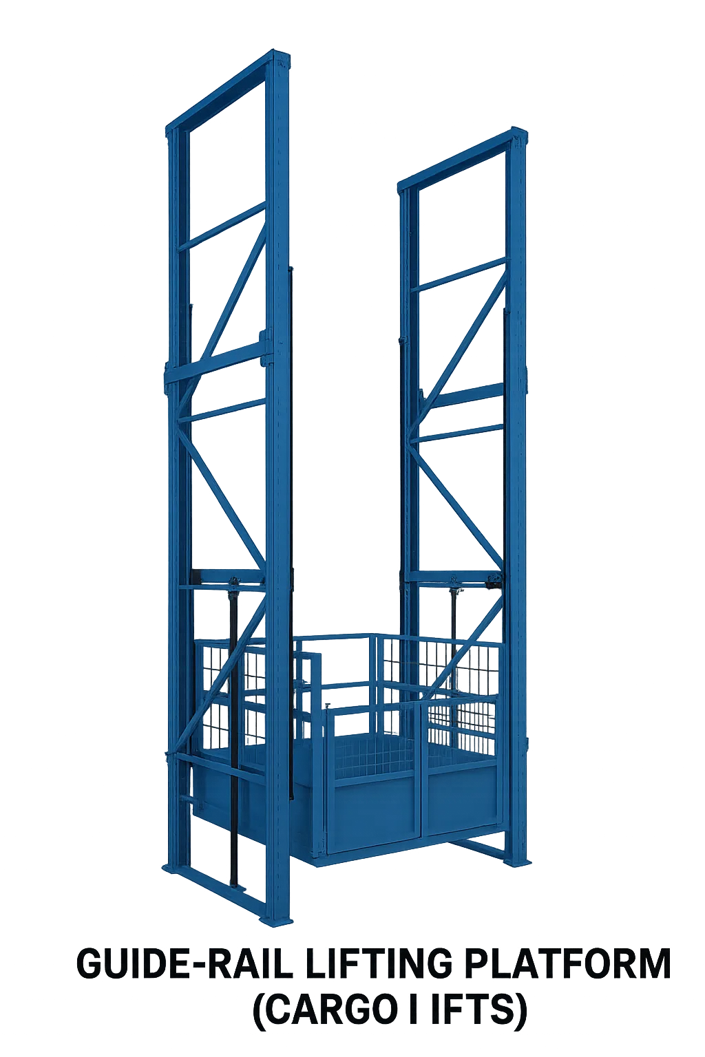 Heavy duty racking system diagram
