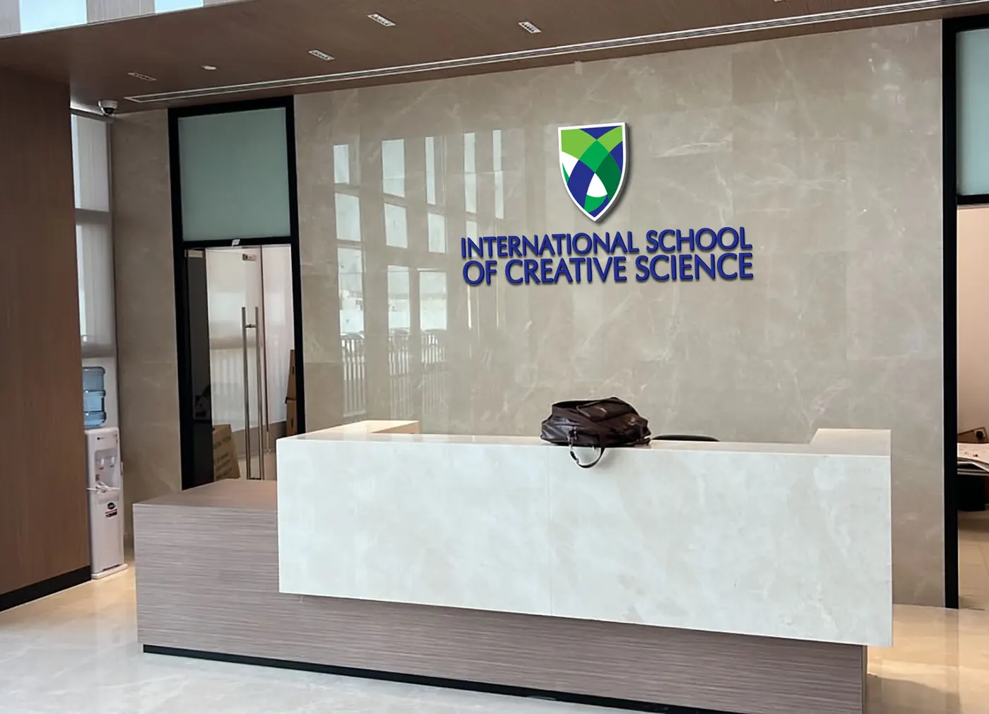 Reception sign board