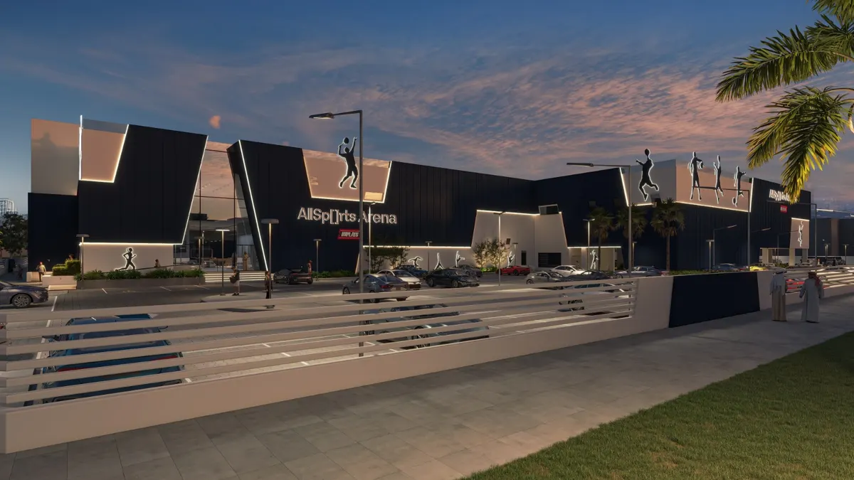 Decorative silhouette sign detail